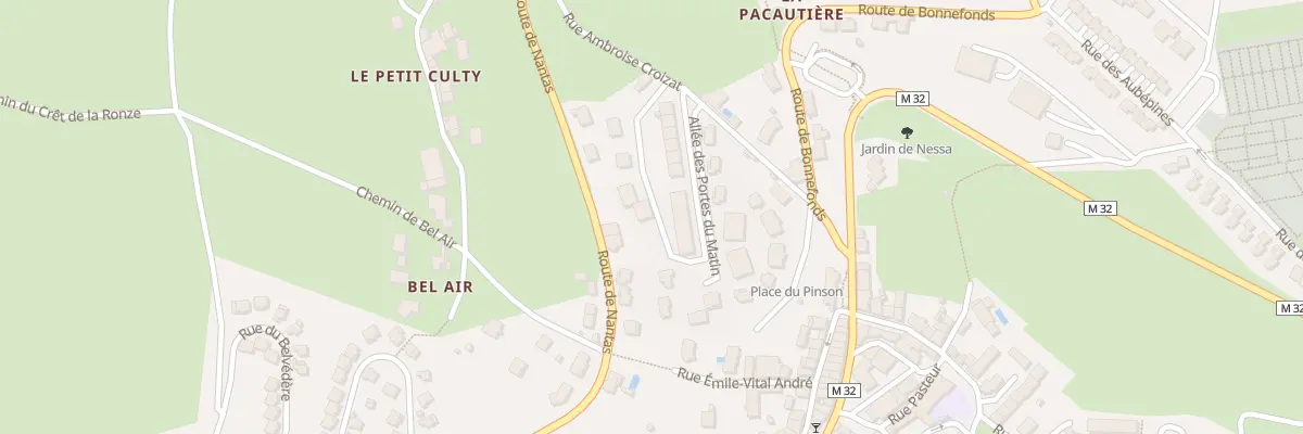 Plan du 9 Rue des Églantines à Saint-Jean-Bonnefonds