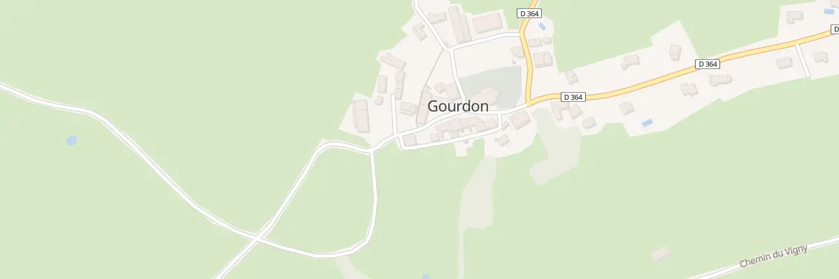 Plan du 115 Che du Bourg à Gourdon