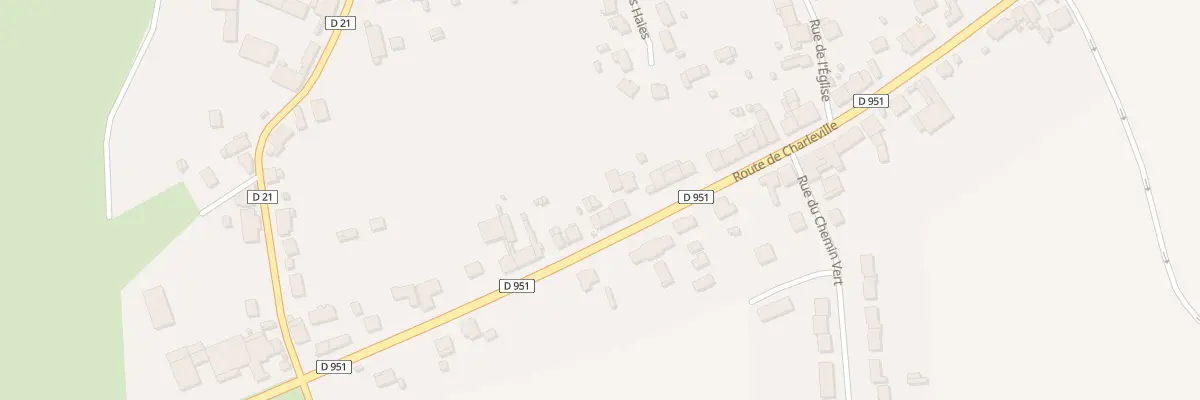 Plan du 23 Rte de Charleville à Novy-Chevrières