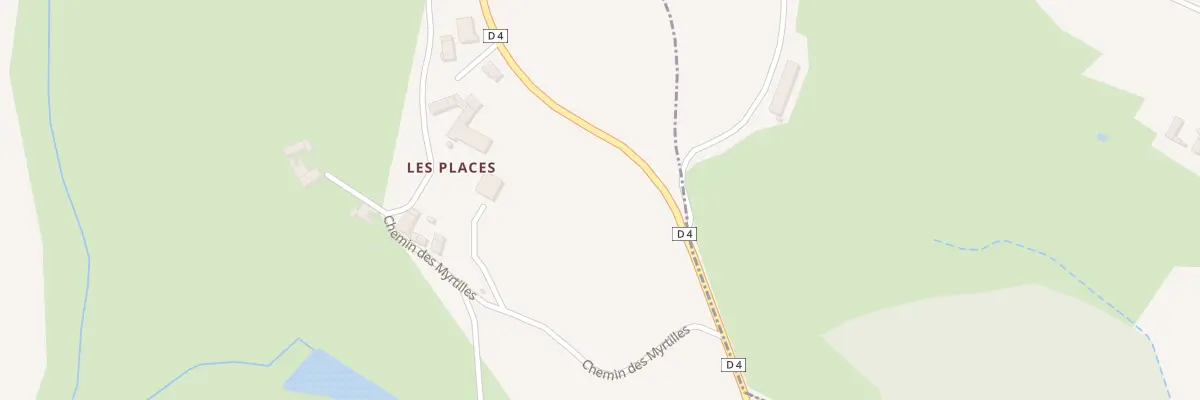 Plan du 39 Imp les Places à Saint-Clément-les-Places
