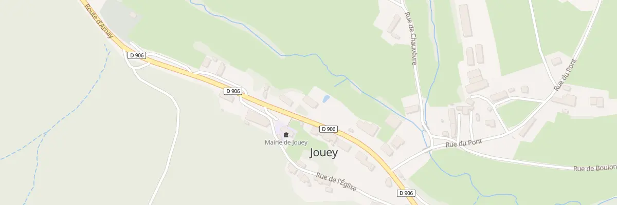 Plan du 12 Rte d’Arnay à Jouey