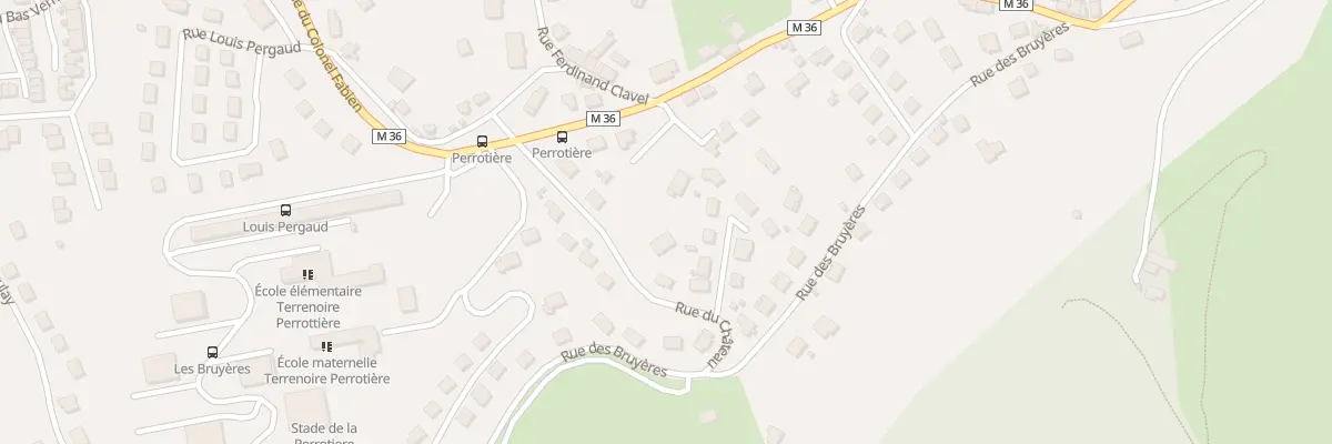 Plan du 48T Rue du Col Fabien à Saint-Étienne