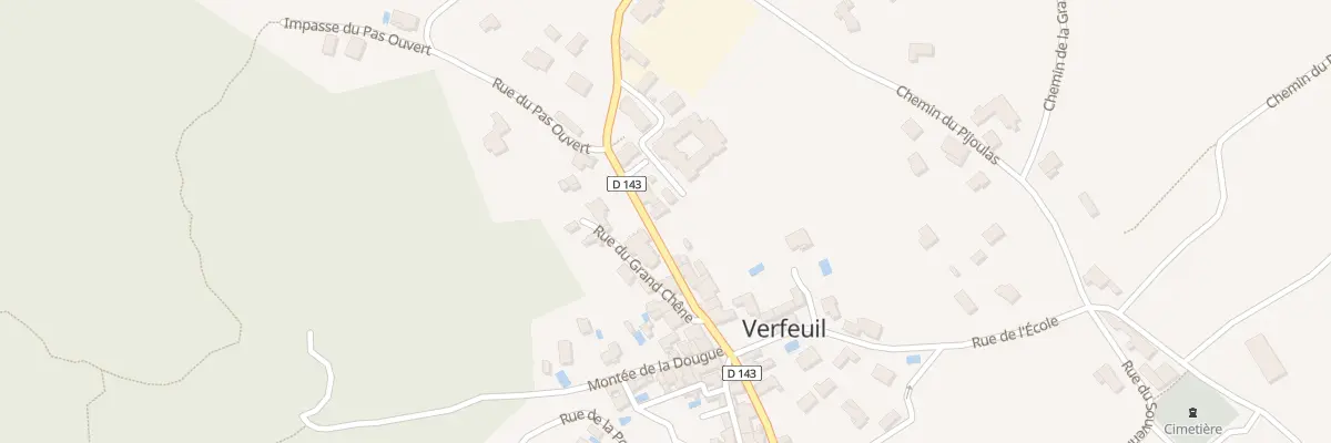 Plan du 5007 Les Olivettes à Verfeuil