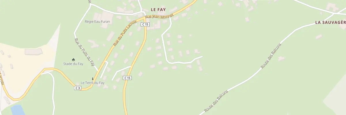 Plan du 6 Lot les Hauts du Fay à Saint-Jean-Bonnefonds