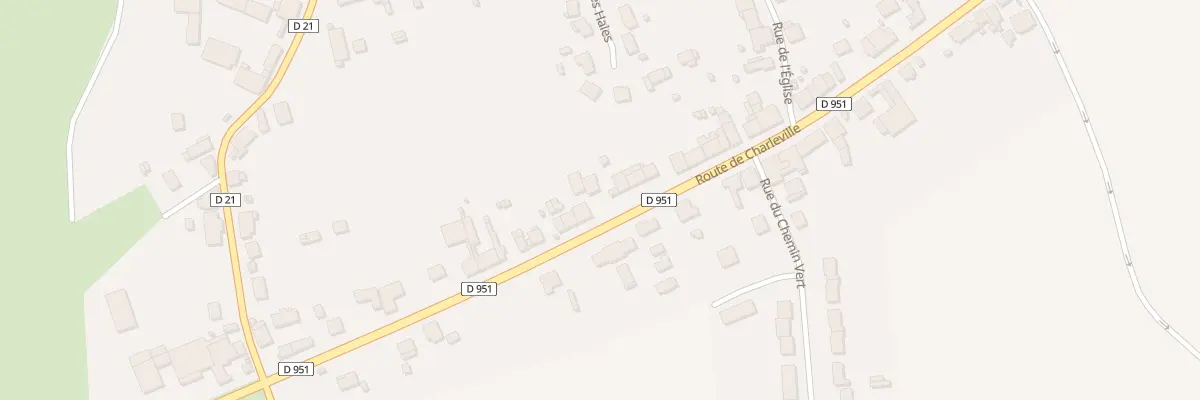 Plan du 27 Rte de Charleville à Novy-Chevrières