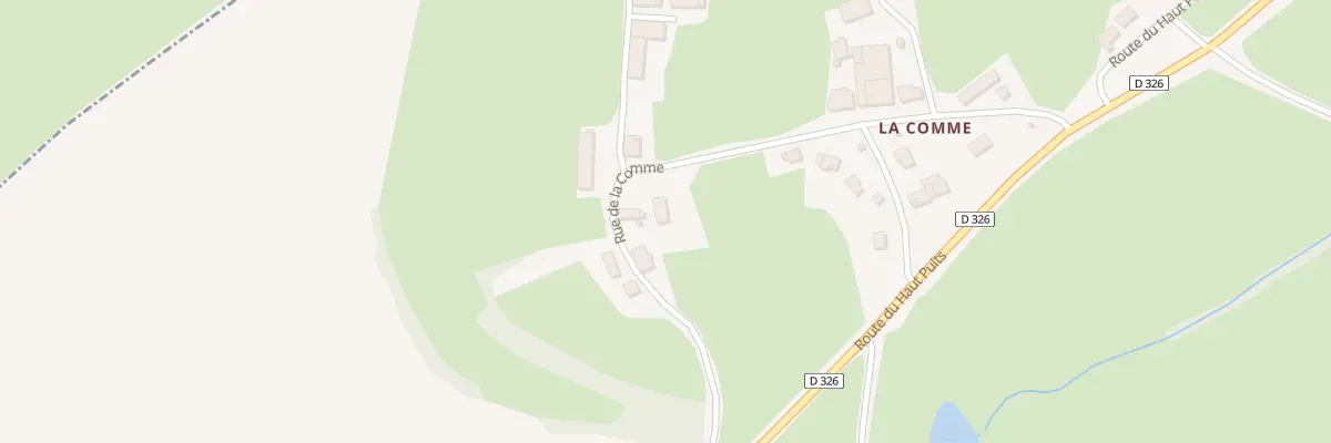 Plan du 9 Rue de la Comme à Sully
