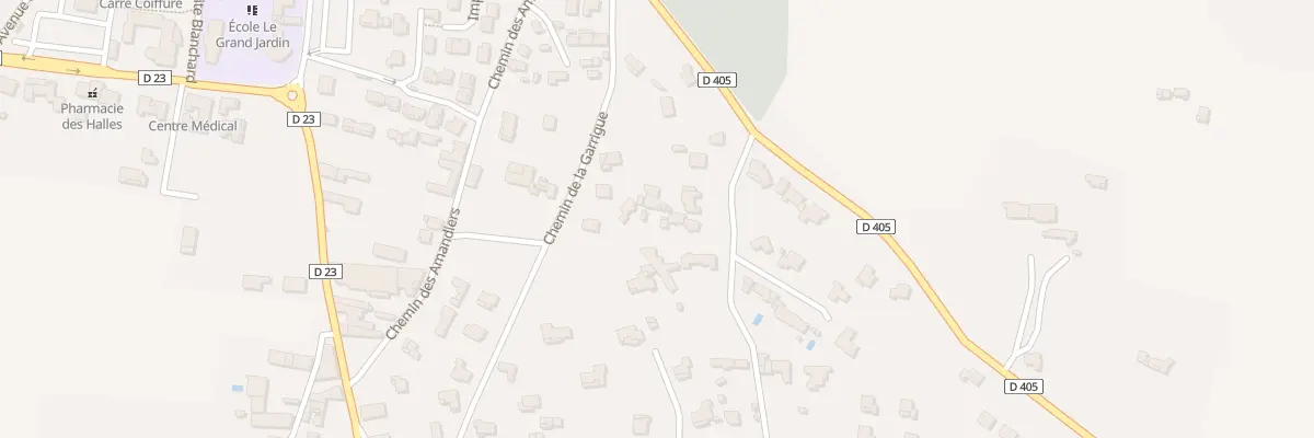 Plan du 90 Che du Vinigre à Saint-Quentin-la-Poterie