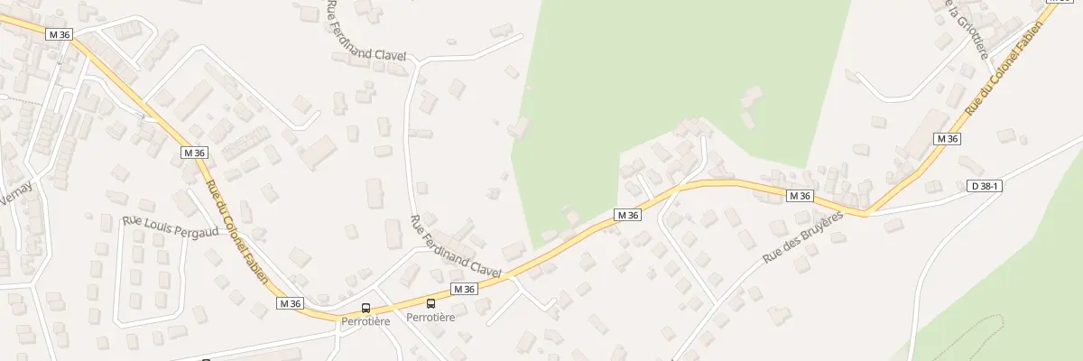 Plan du 51 Rue du Col Fabien à Saint-Étienne