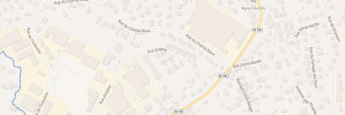 Plan du 7 Rue Condorcet à Sorbiers