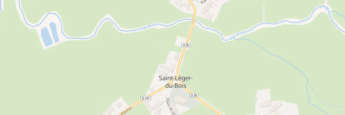 Plan du 2 Rte de Sully à Saint-Léger-du-Bois