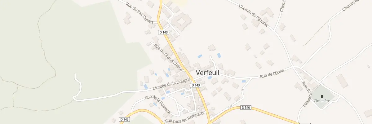 Plan du 5008 Les Olivettes à Verfeuil
