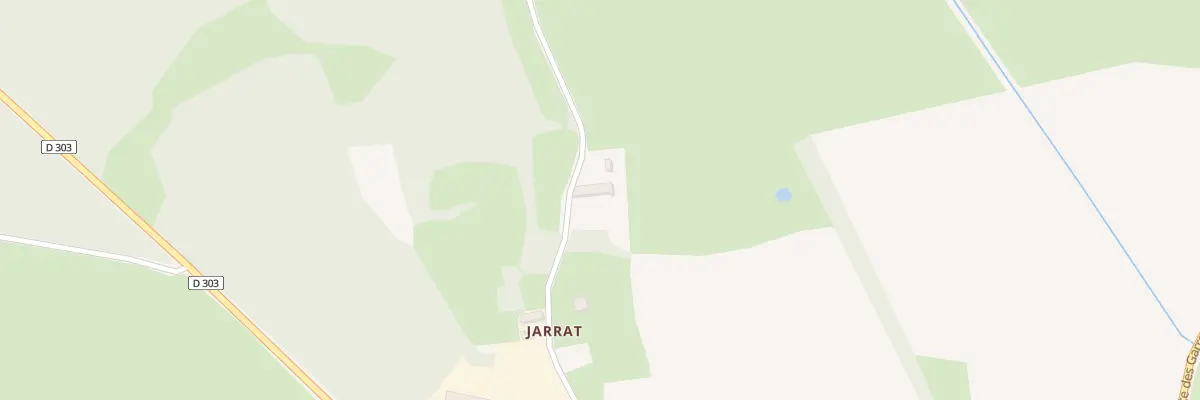 Plan du 340 Che de Jarrat au Rousset-Marizy