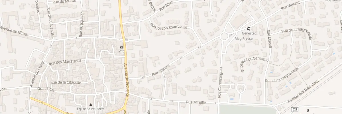 Plan du 7B Rue Vincent à Marguerittes