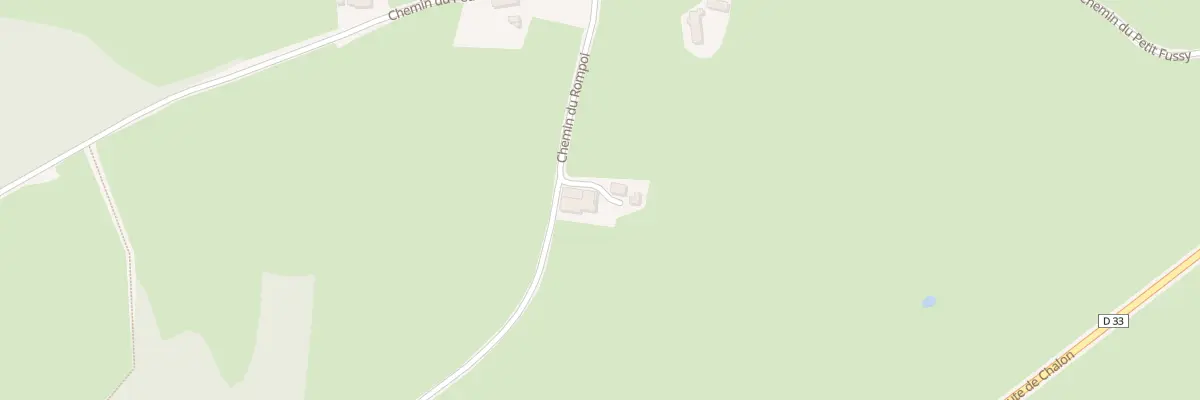 Plan du 175 Che du Rompoi au Rousset-Marizy