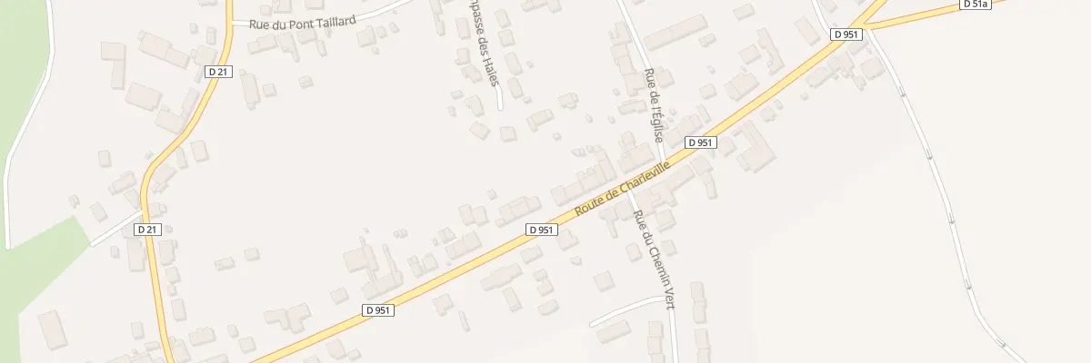 Plan du 35 Rte de Charleville à Novy-Chevrières