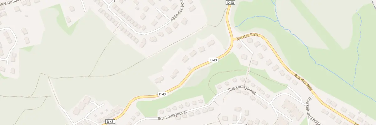 Plan du 107 Rue du Docteur Rebillard au Creusot
