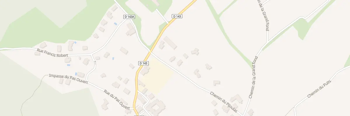 Plan du 5052 Le Pijoulas à Verfeuil