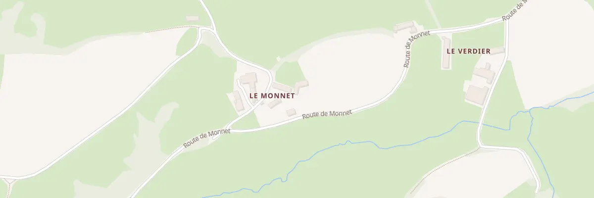Plan du 5218 Le Monnet à Dompierre-les-Ormes