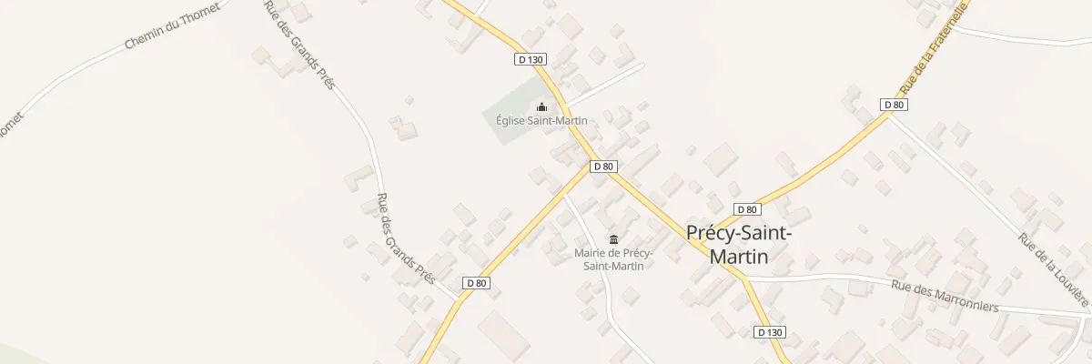 Plan du 15 Rue du 27 Aout 1944 à Précy-Saint-Martin
