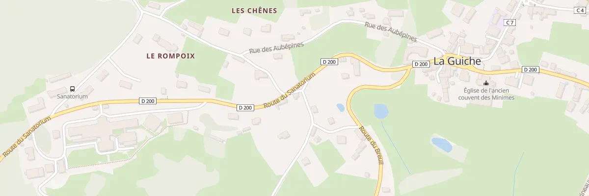 Plan du 20 Che des Berthiaux à La Guiche