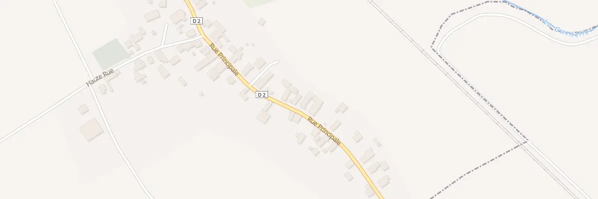 Plan du 22 Rue Principale à Togny-aux-Bœufs