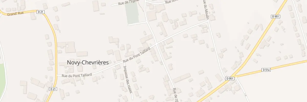 Plan du 15 Rue de l’Eglise à Novy-Chevrières