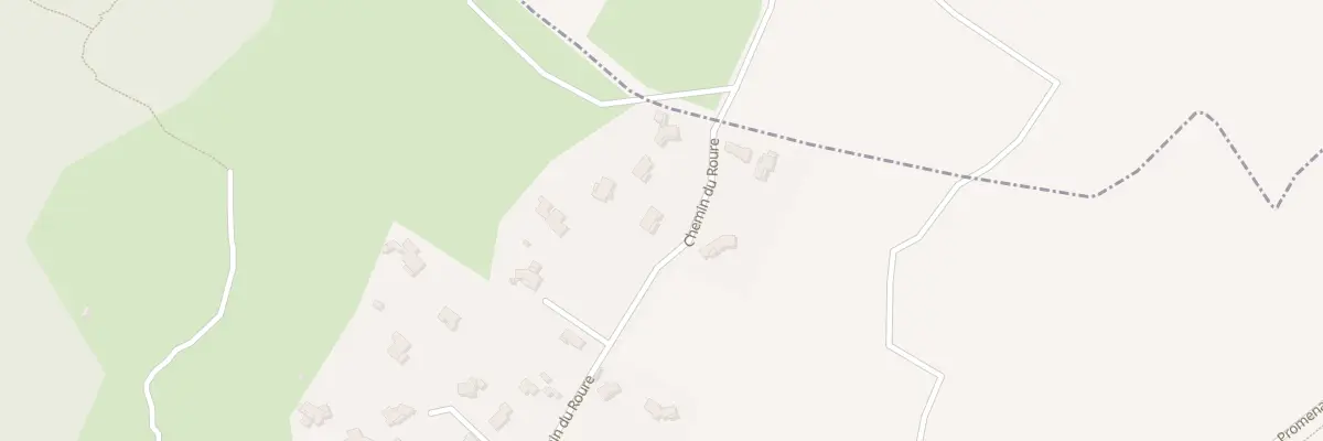 Plan du 595 Che du Roure à Saint-Germain