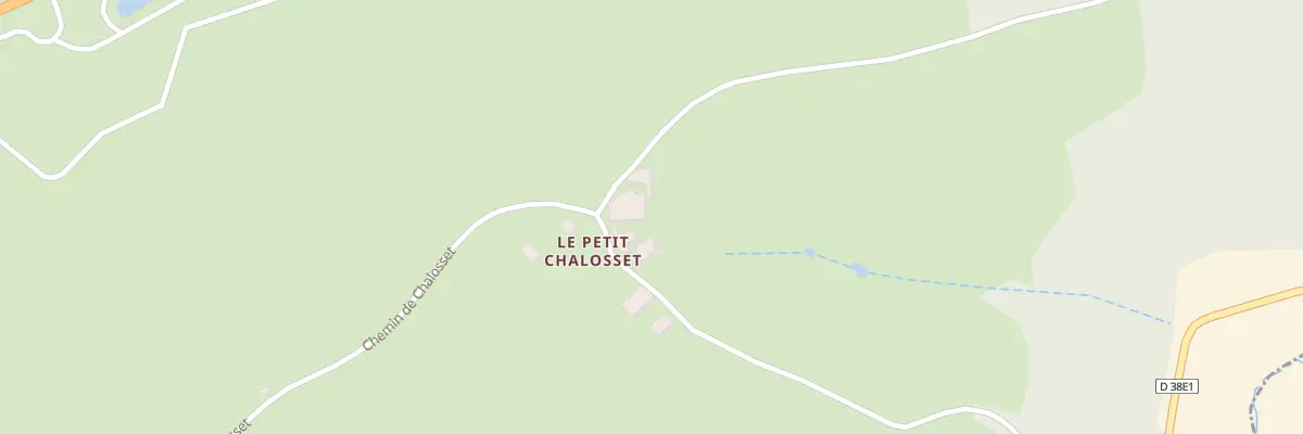 Plan du 661 Che de Chalosset à Saint-Marcel-l’Éclairé