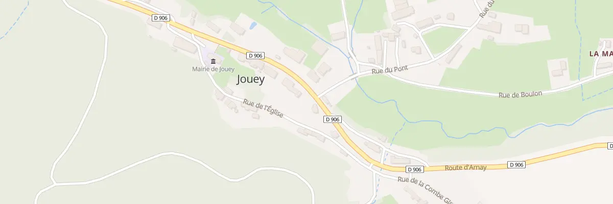 Plan du 3 Rte d’Arnay à Jouey