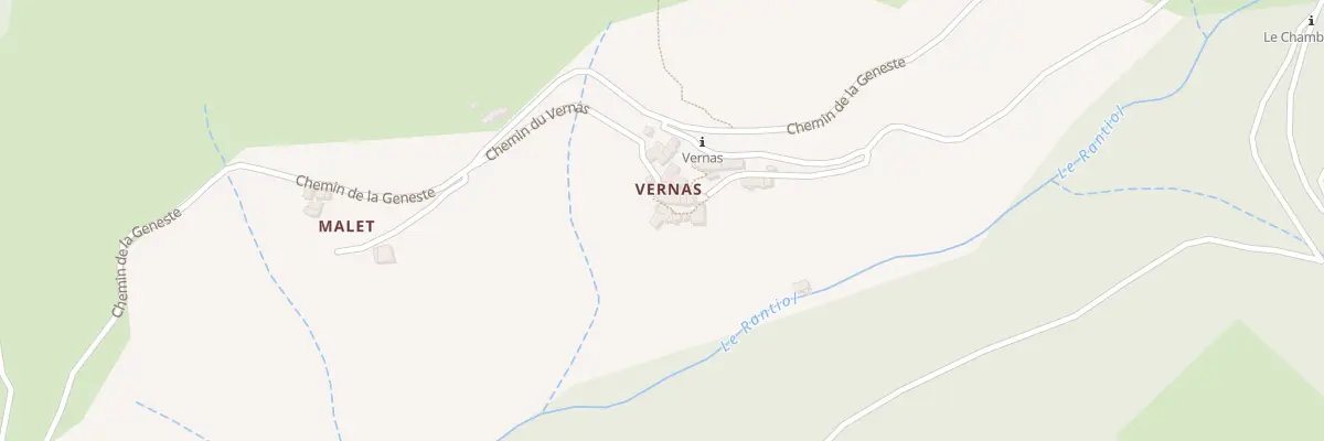 Plan du 5061 Vernas Ouest à Gourdon