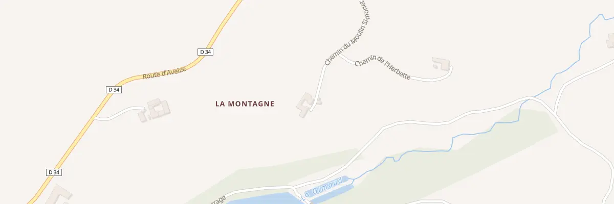 Plan du 364 Che du Moulin Simonet à Grézieu-le-Marché