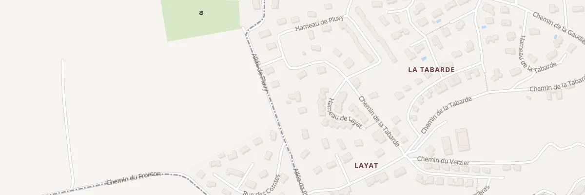 Plan du 430 All de Pluvy à Saint-Symphorien-sur-Coise