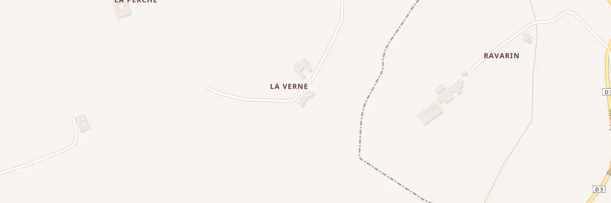 Plan du 825 Che de la Verne à Saint-Denis-sur-Coise