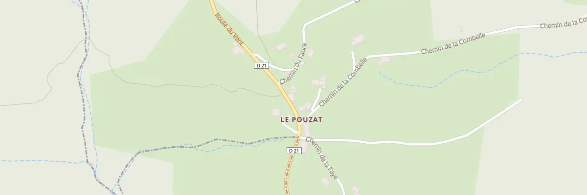 Plan du 5013B Serre de l’Alouette à Saint-Agrève