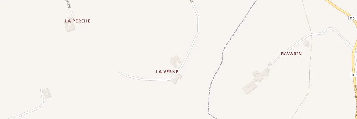 Plan du 776 Che de la Verne à Saint-Denis-sur-Coise