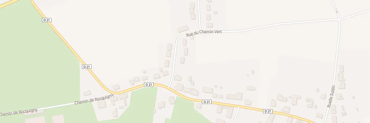 Plan du 25 Rue du Chemin Vert à Novy-Chevrières