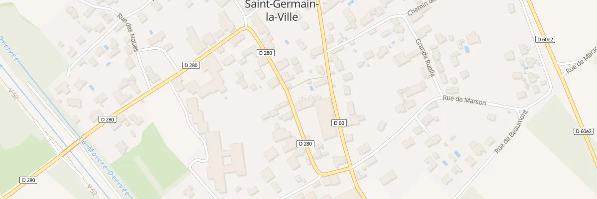 Plan du 19 Gr Grande Rue à Saint-Germain-la-Ville