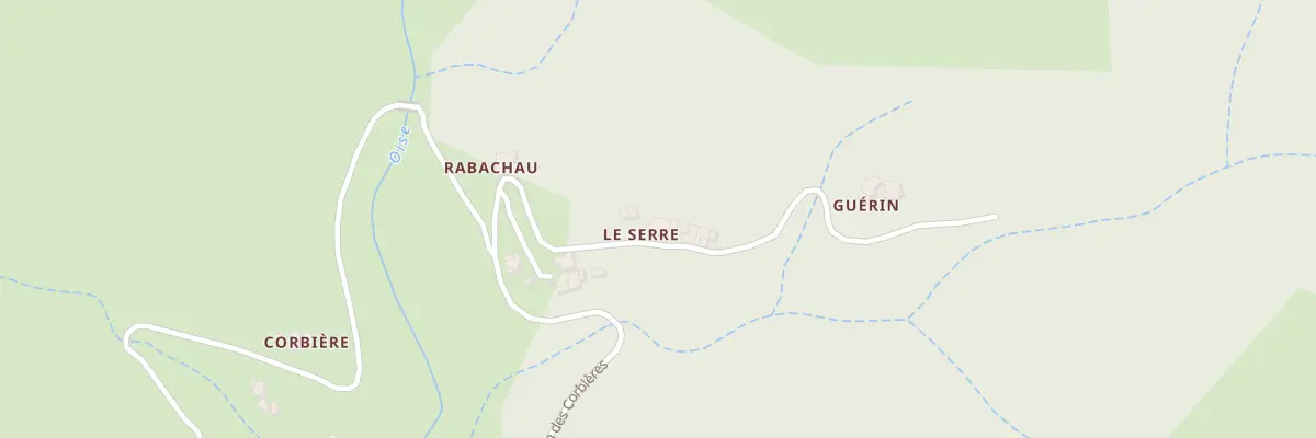 Plan du 5008 Corbiere à Gourdon