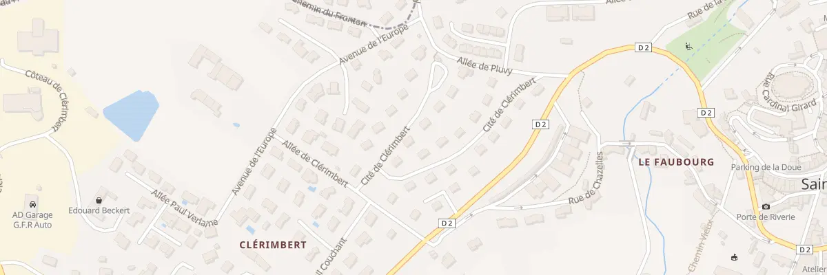 Plan du 16 Cité de Clerimbert à Saint-Symphorien-sur-Coise