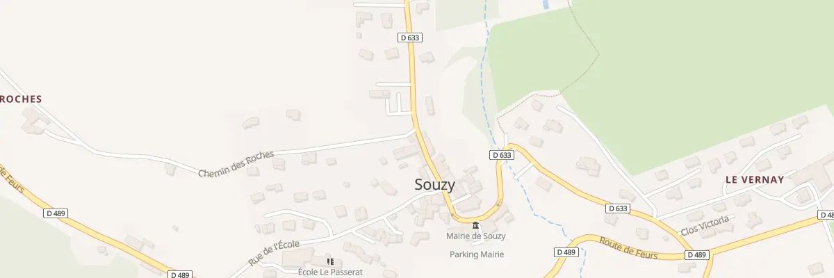 Plan du 525 Mte du Bourg à Souzy