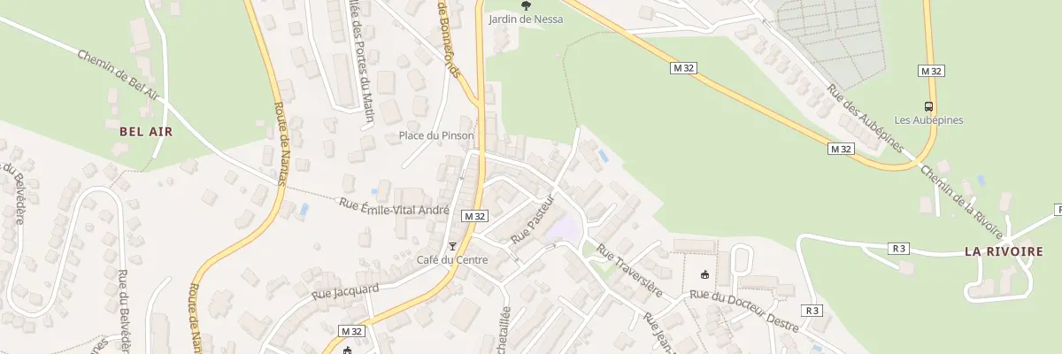 Plan du 8 Rue Jean Baptiste Reymond à Saint-Jean-Bonnefonds