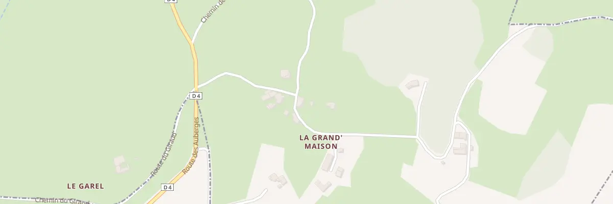Plan du 175 Che de la Grand Maison à Longessaigne