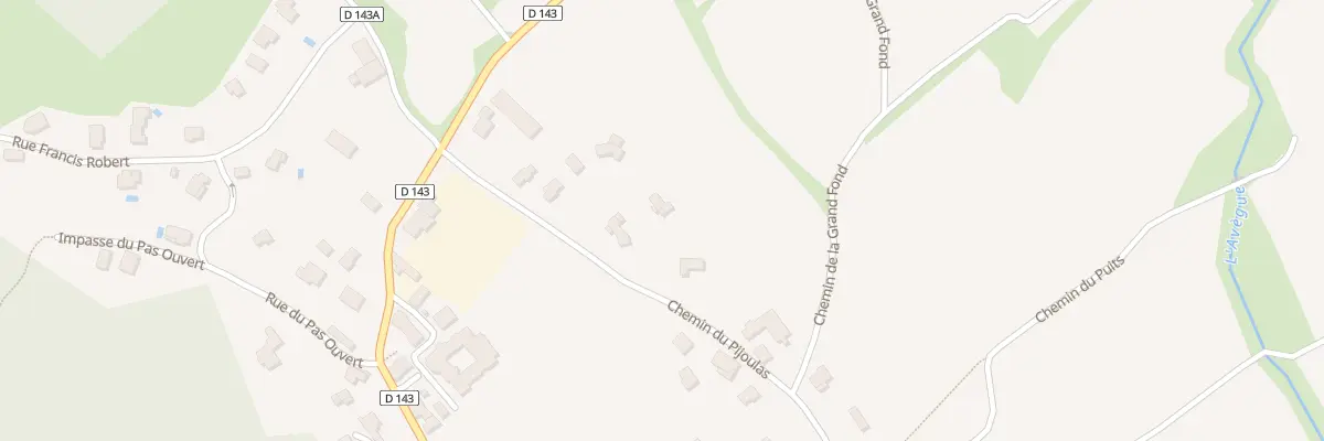 Plan du 5306 Che du Pijoulas à Verfeuil