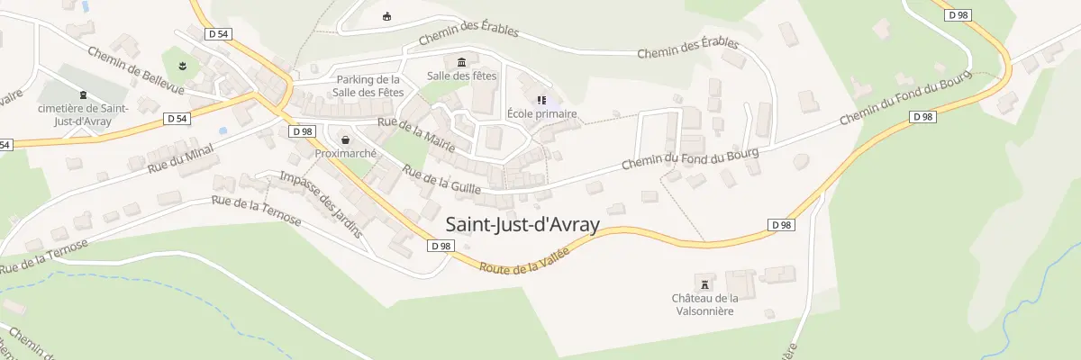 Plan du 9 Mte de l’Harmonie à Saint-Just-d’Avray