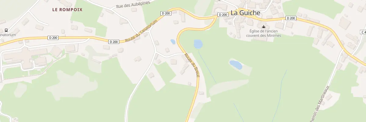 Plan du 182 Rte du Breuil à La Guiche