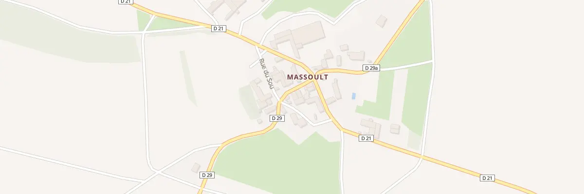 Plan du 3 Rue du Lavoir à Nesle-et-Massoult