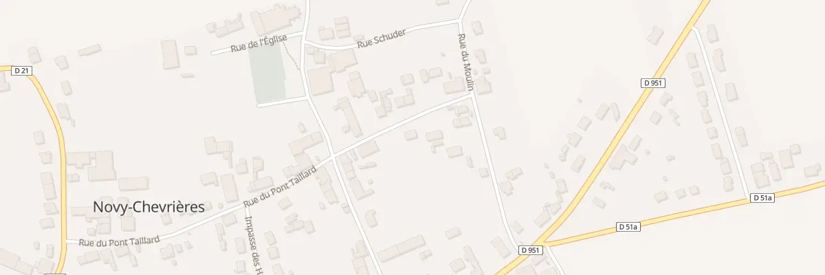 Plan du 7 Rue Bout Haut à Novy-Chevrières