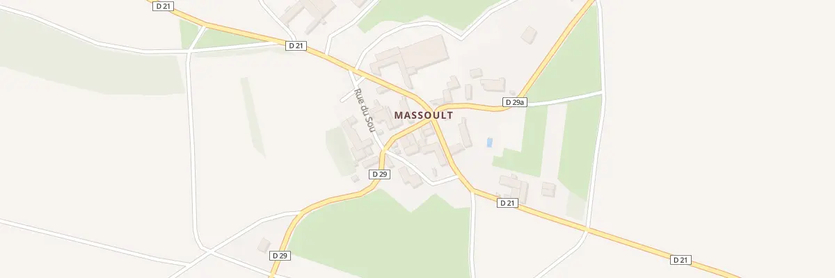 Plan du 1 Rue du Lavoir à Nesle-et-Massoult