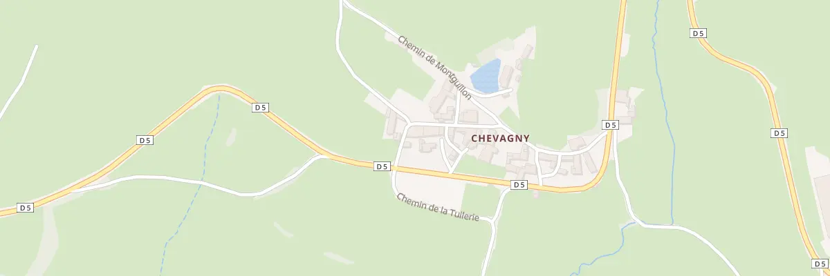 Plan du 5145 Chevagny à Aigueperse
