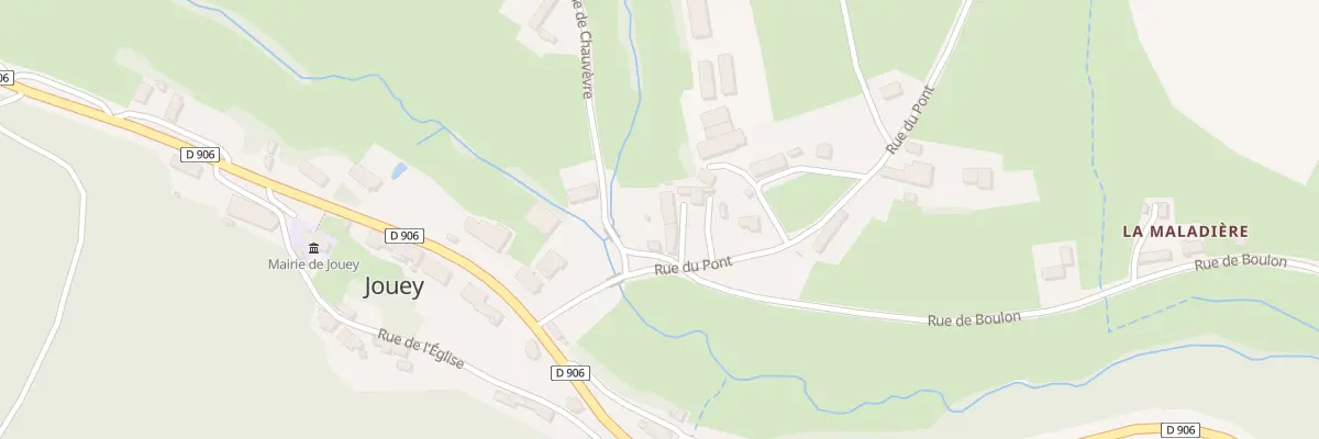 Plan du 7 Rue du Pont à Jouey
